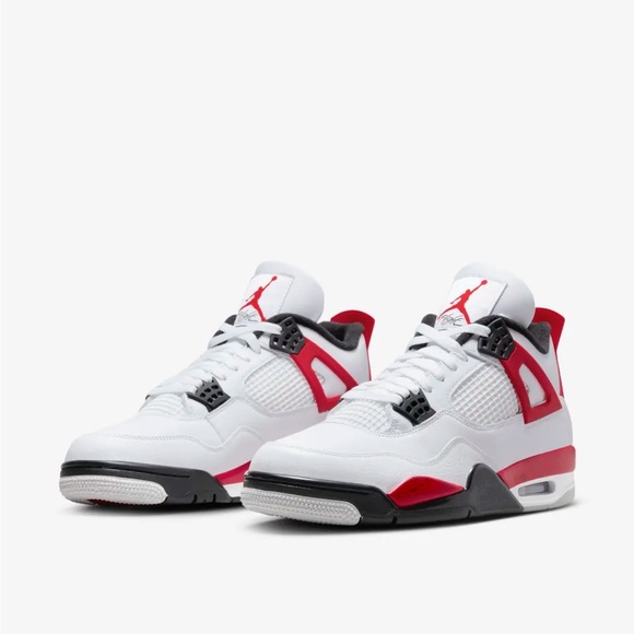 Nike Air Jordan 4s Retro Cement Red - Picture 2 of 3